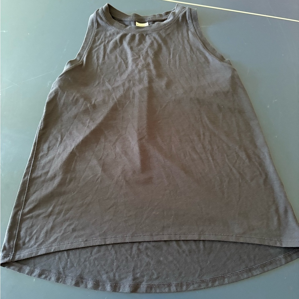 Athleta Navy High Low Tank Top
